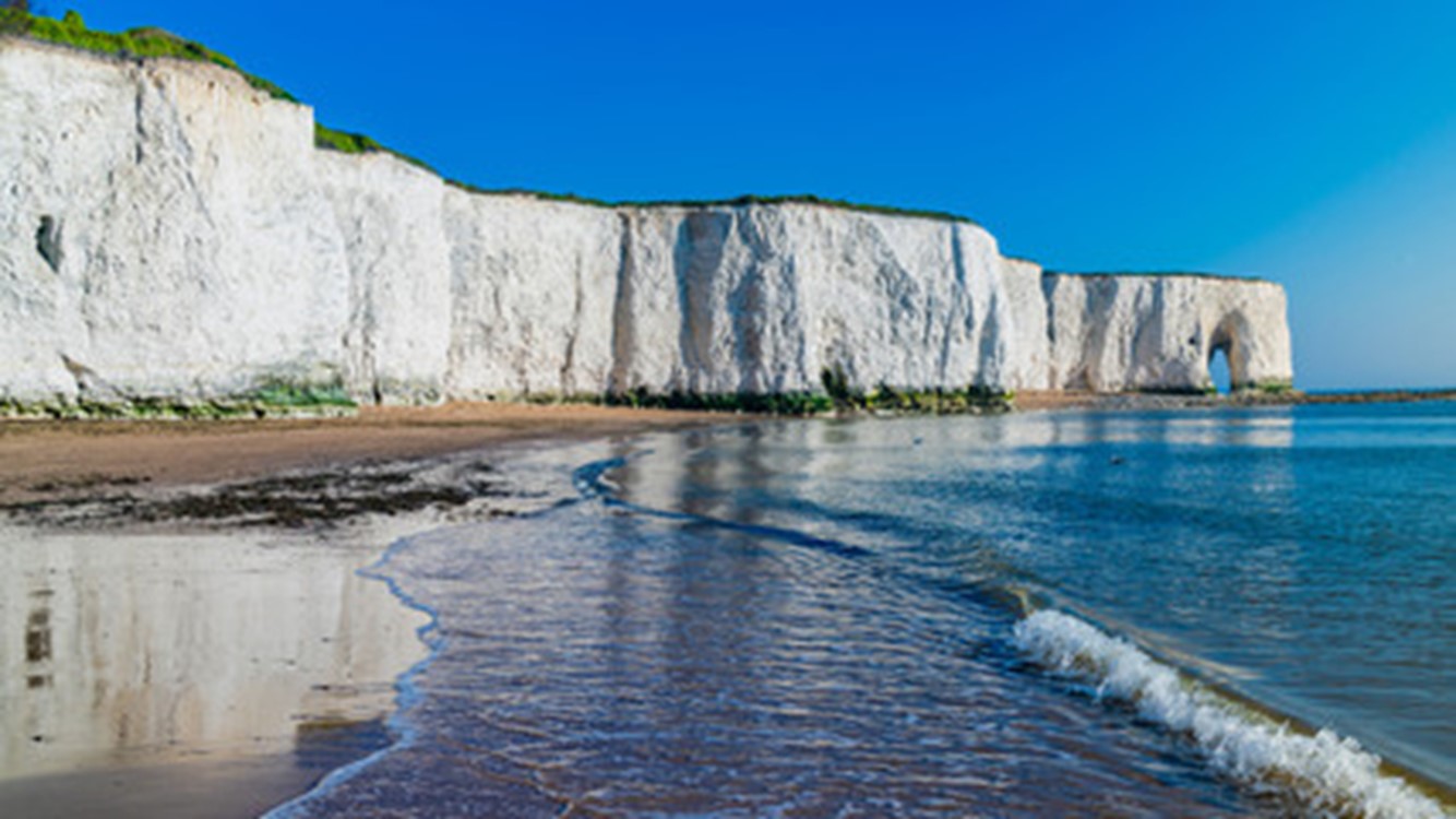 the white cliffs of dover