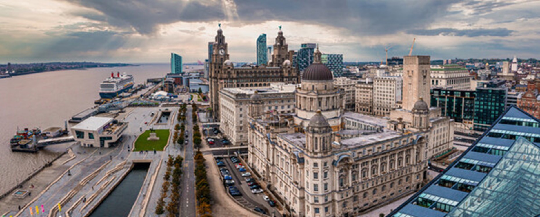 The liver building in liverpool