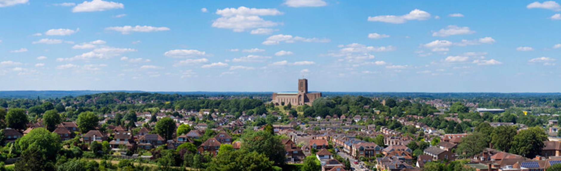 Suburbon and urban Surrey