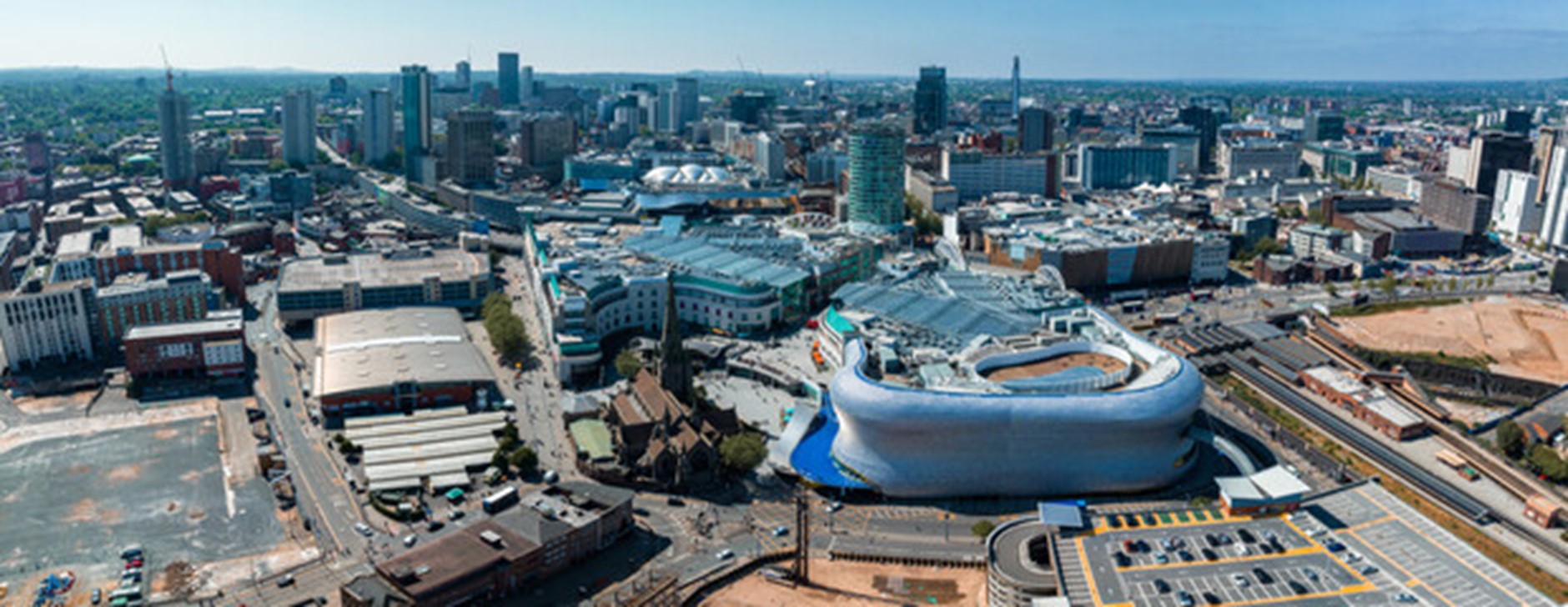 The bull ring and birmngham city centre