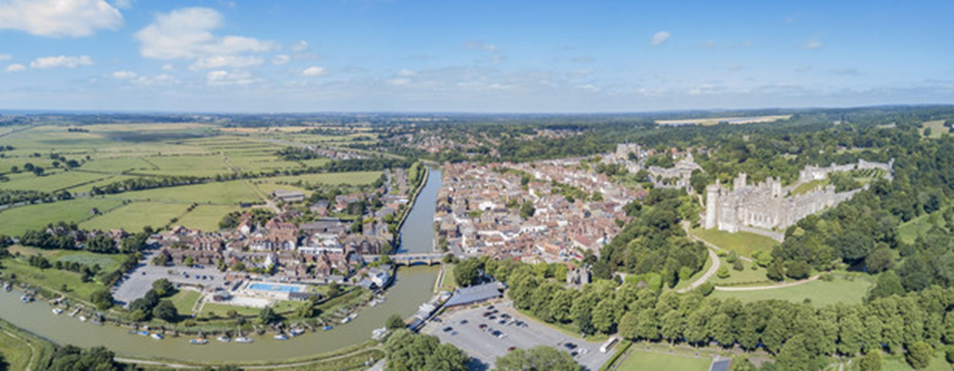 Suburbon and urban west sussex