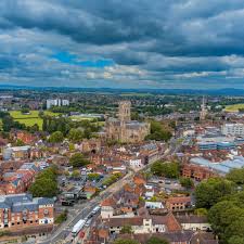 worcester from the sky